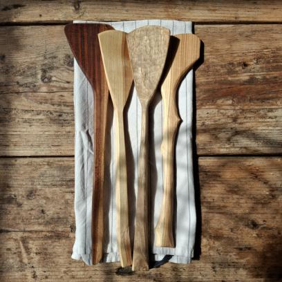 Workshop unieke set Houten Spatels