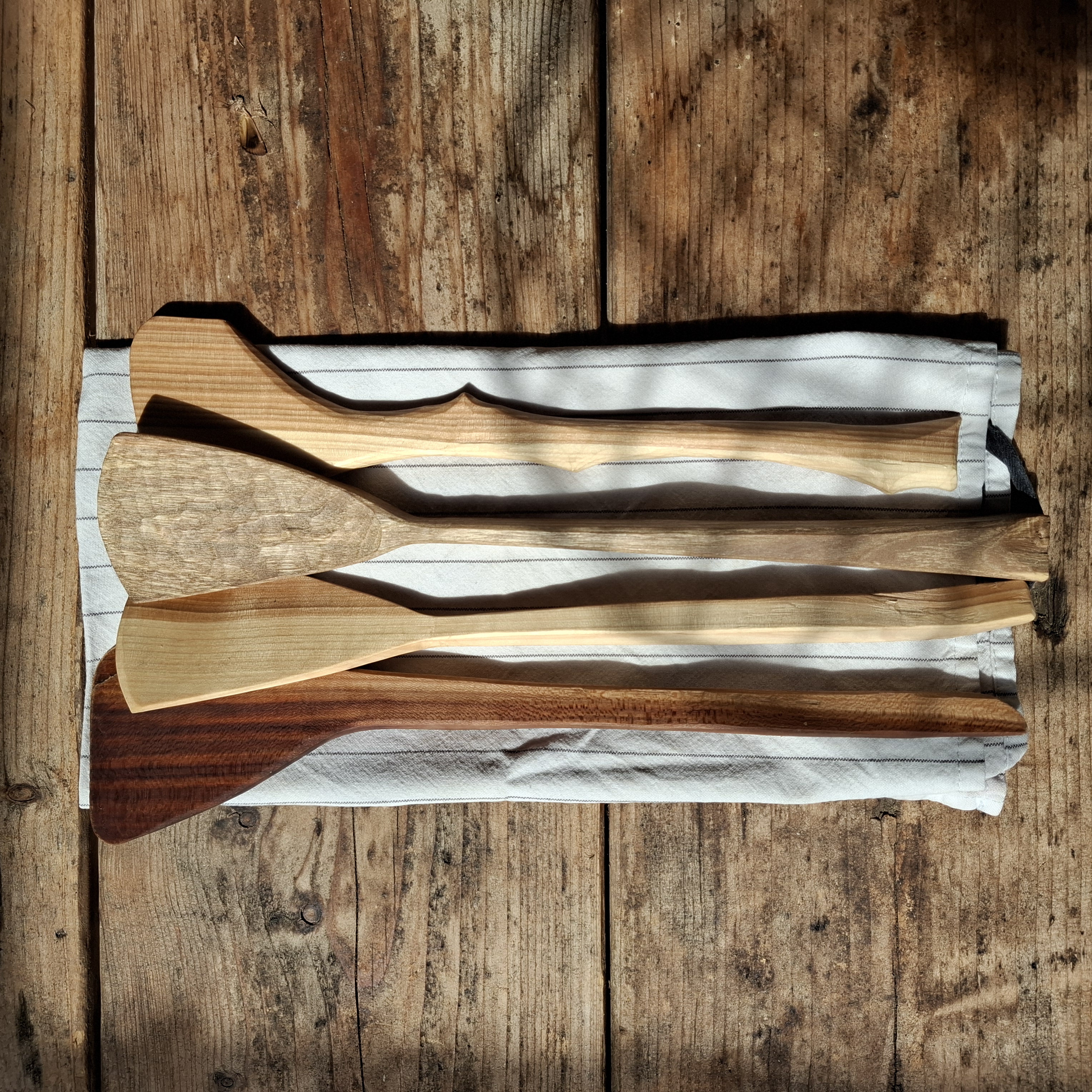 Workshop unieke set Houten Spatels