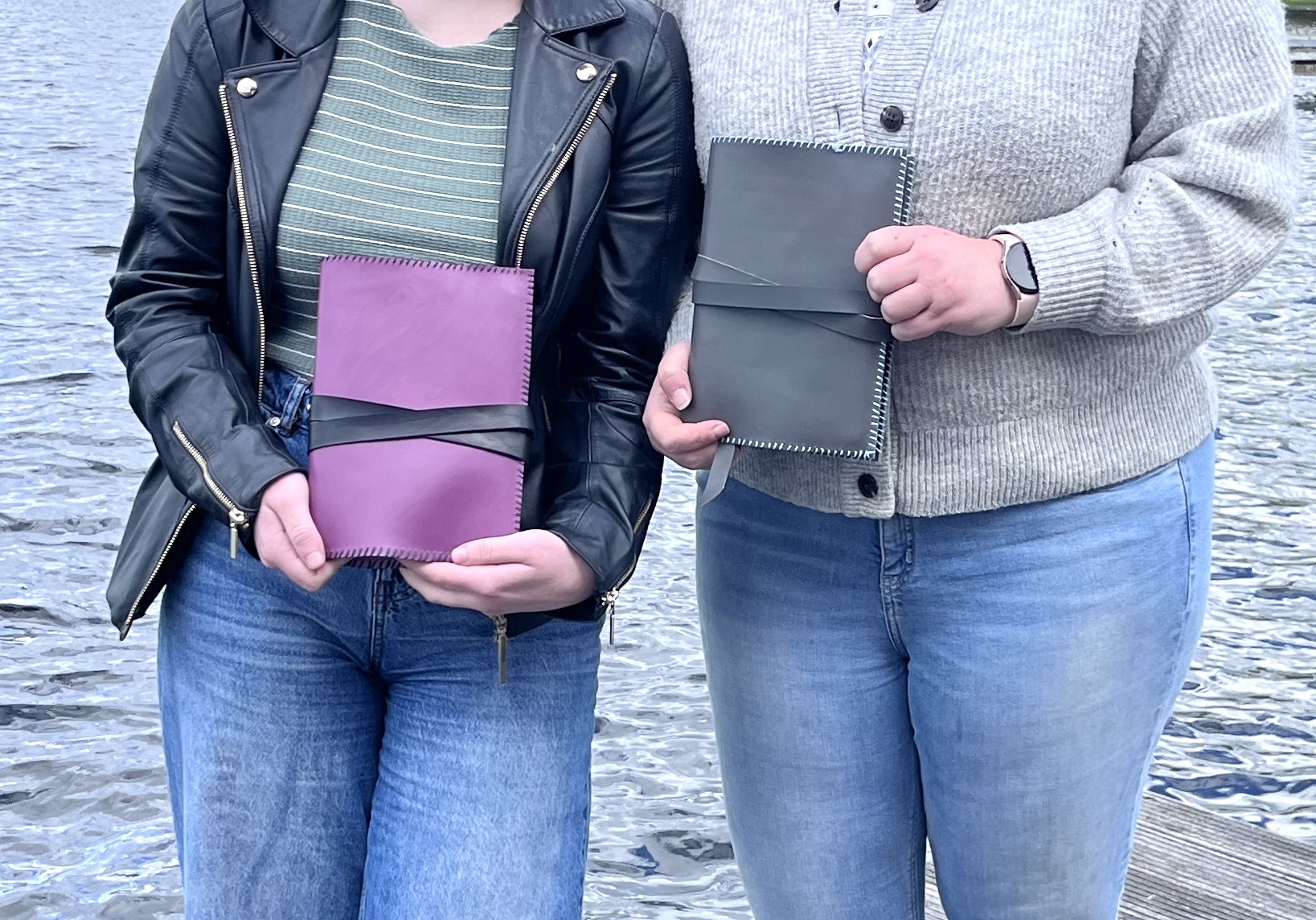 Workshop leren notebook cover maken