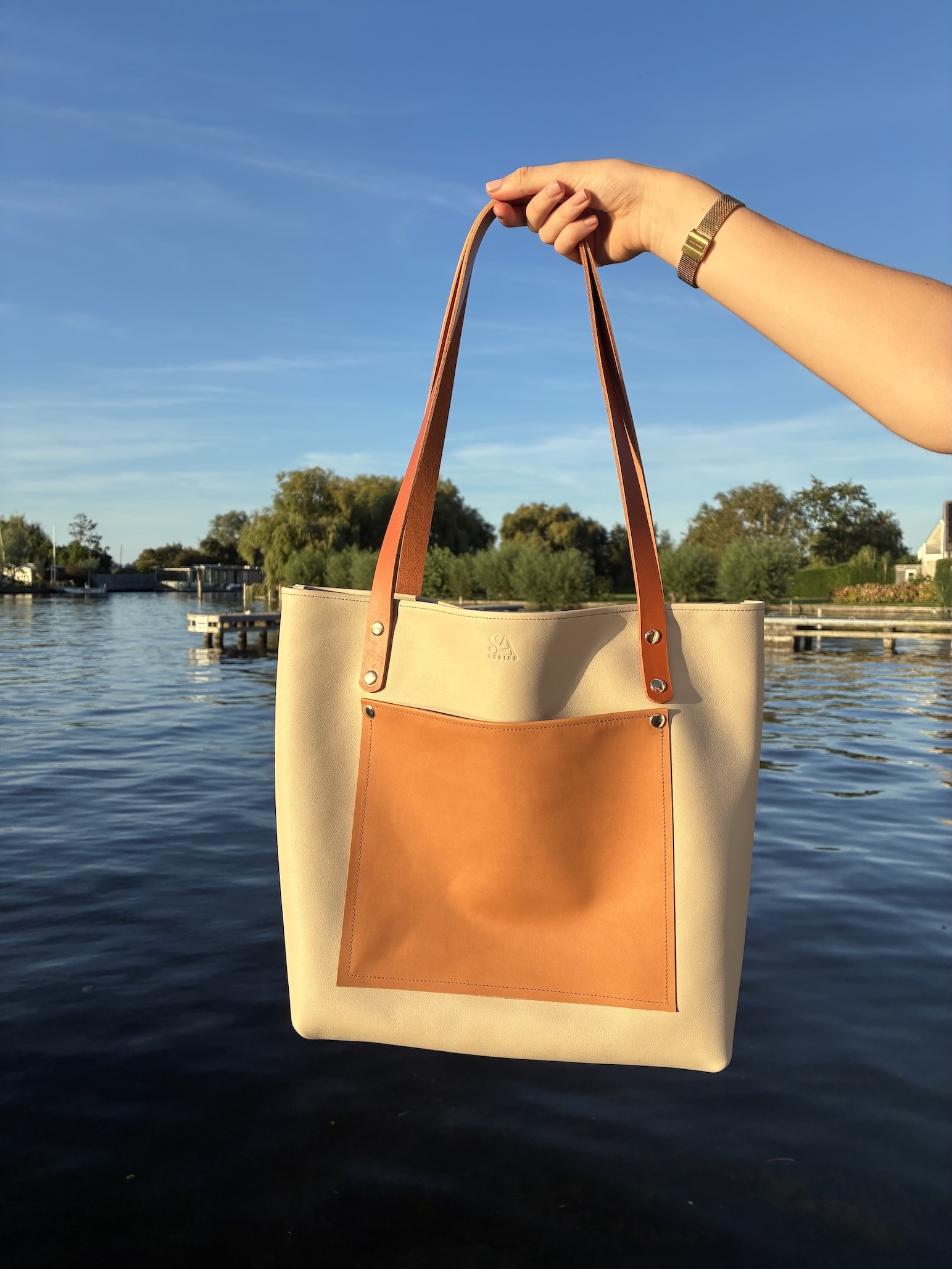 Workshop leren shopper maken
