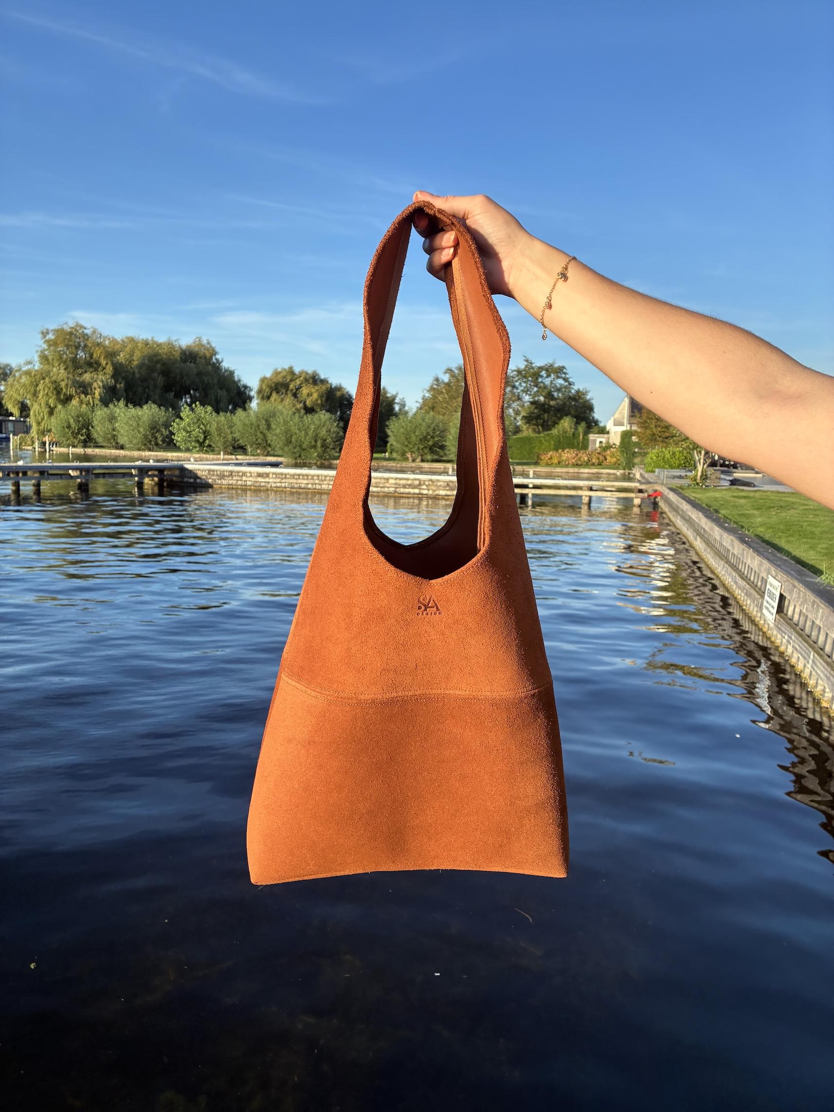 Workshop leren shopper maken - Foto