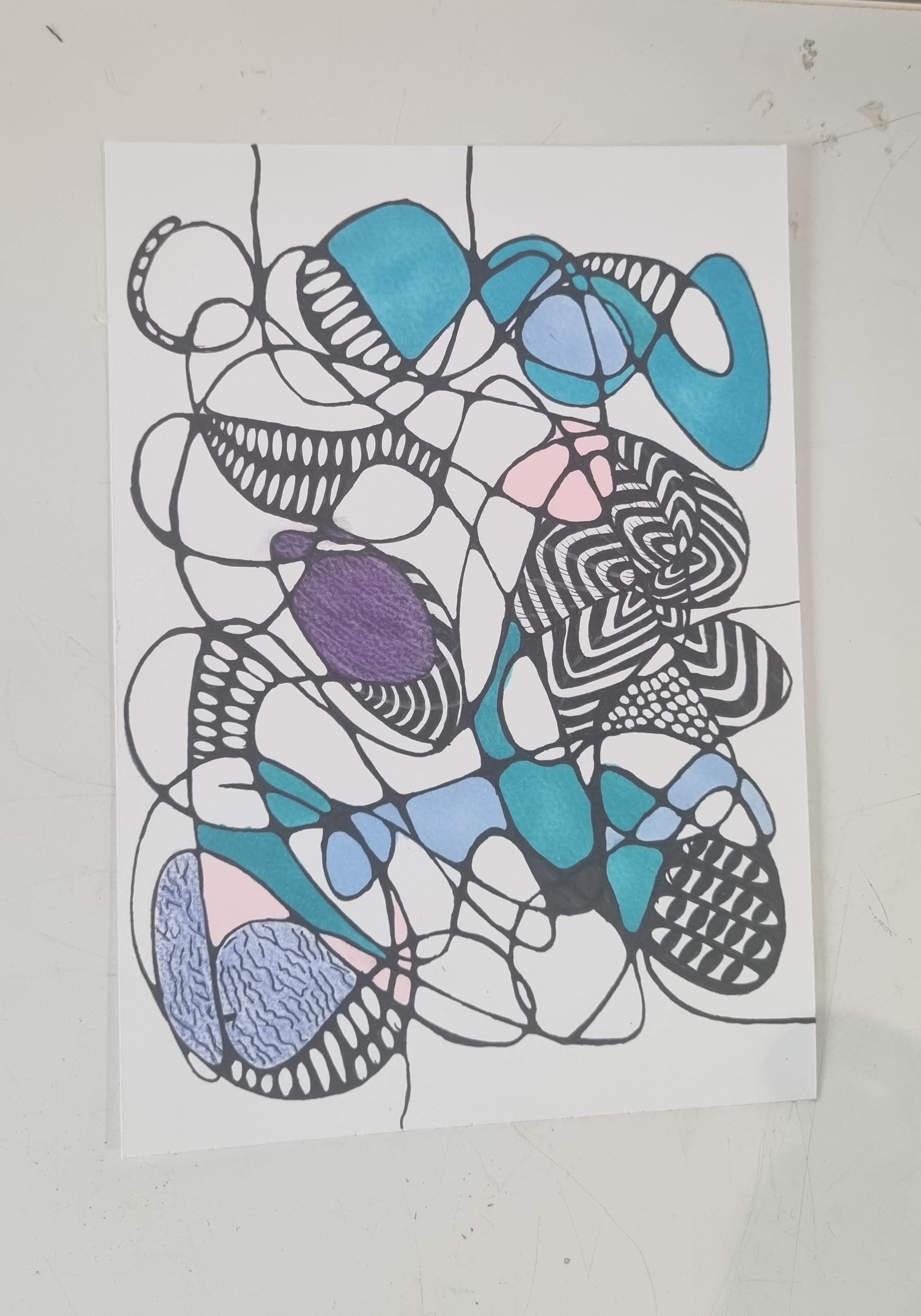 Neuro-line-zen-art- tekenen - Foto