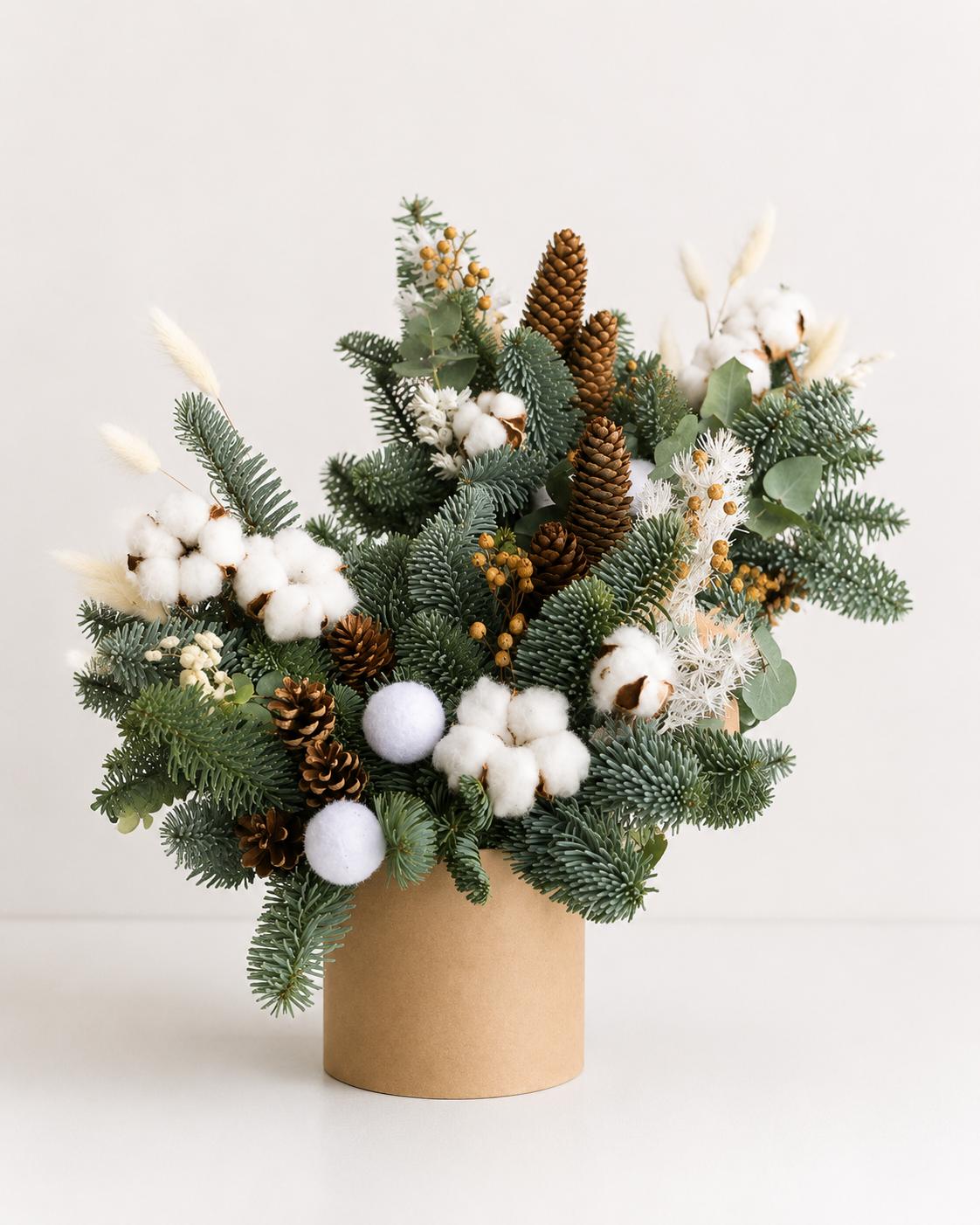 Kerstkrans & Kerstdecoratie Workshop - Foto