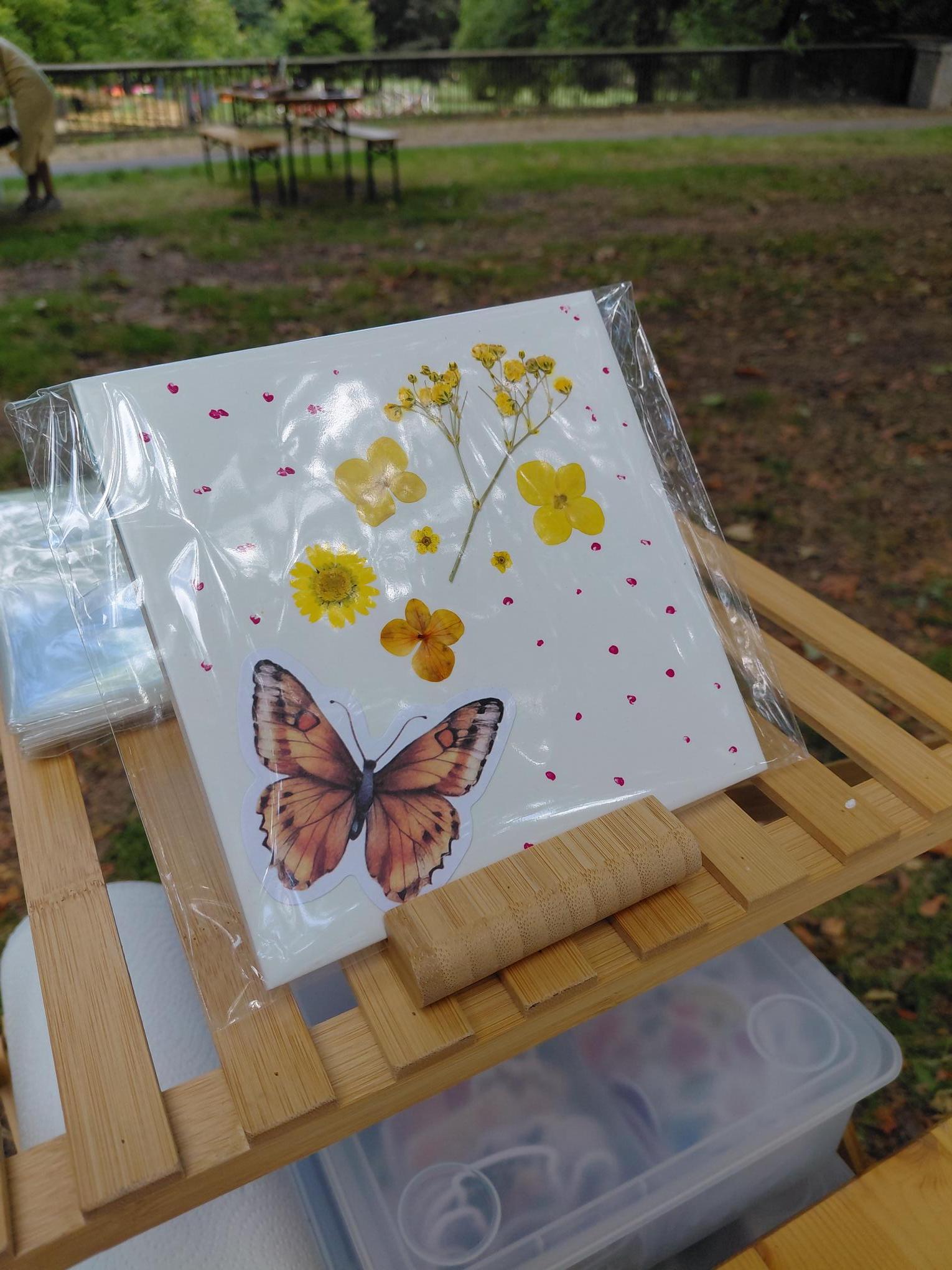Tegel art Inloopworkshop voor op events - Foto