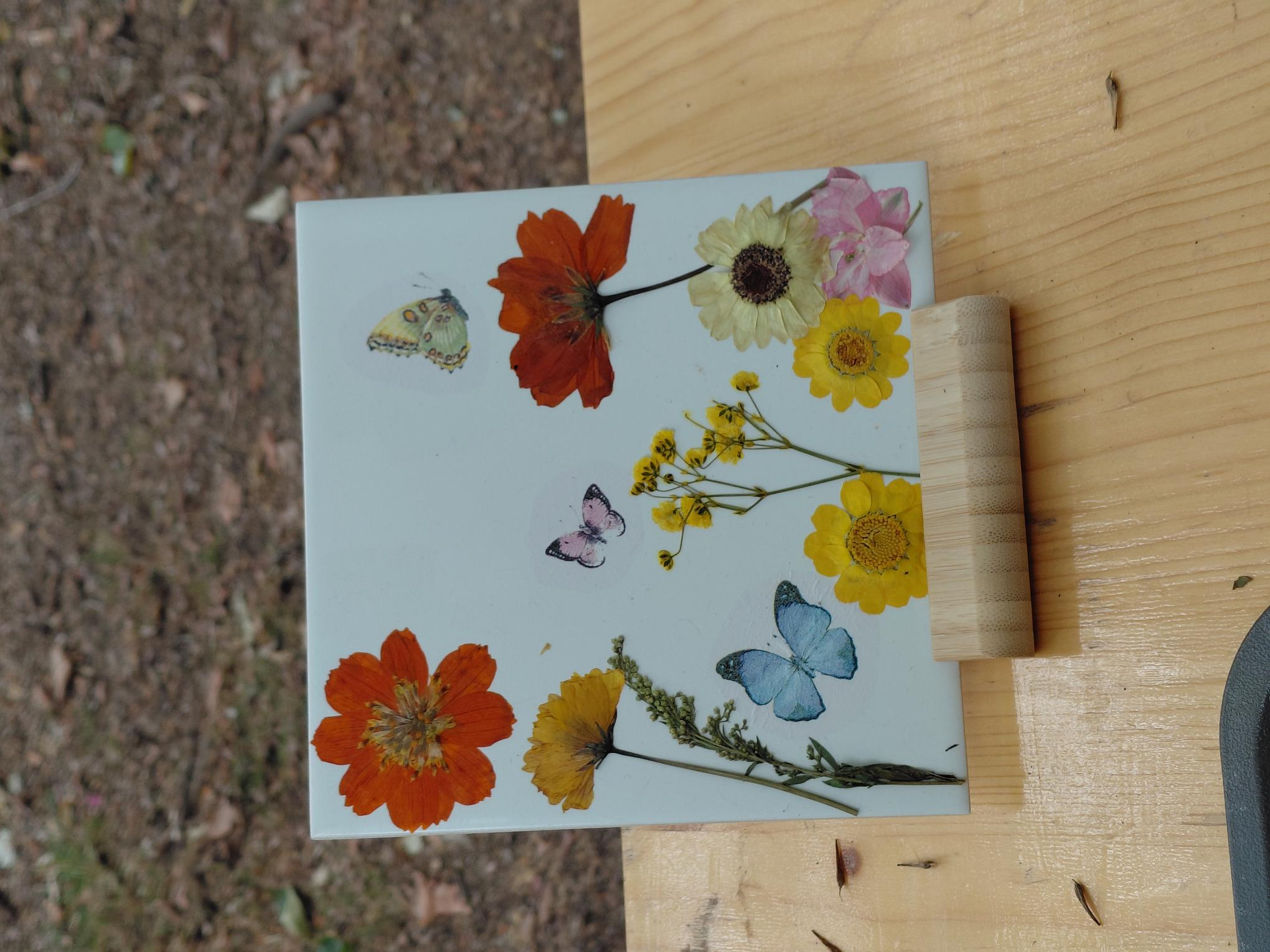 Tegel art Inloopworkshop voor op events