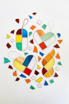 Workshop glas-in-lood raamhanger