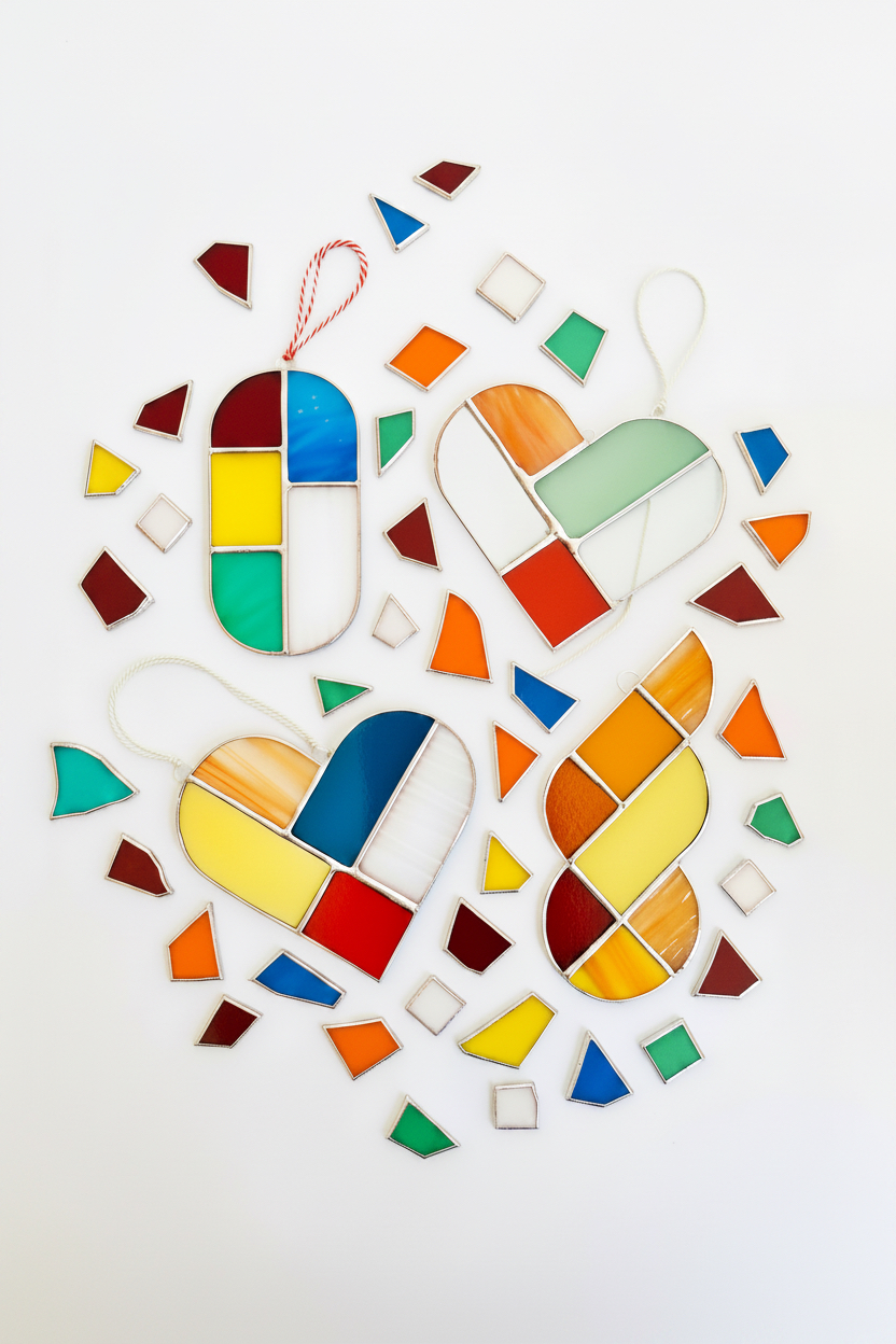 Workshop glas-in-lood raamhanger