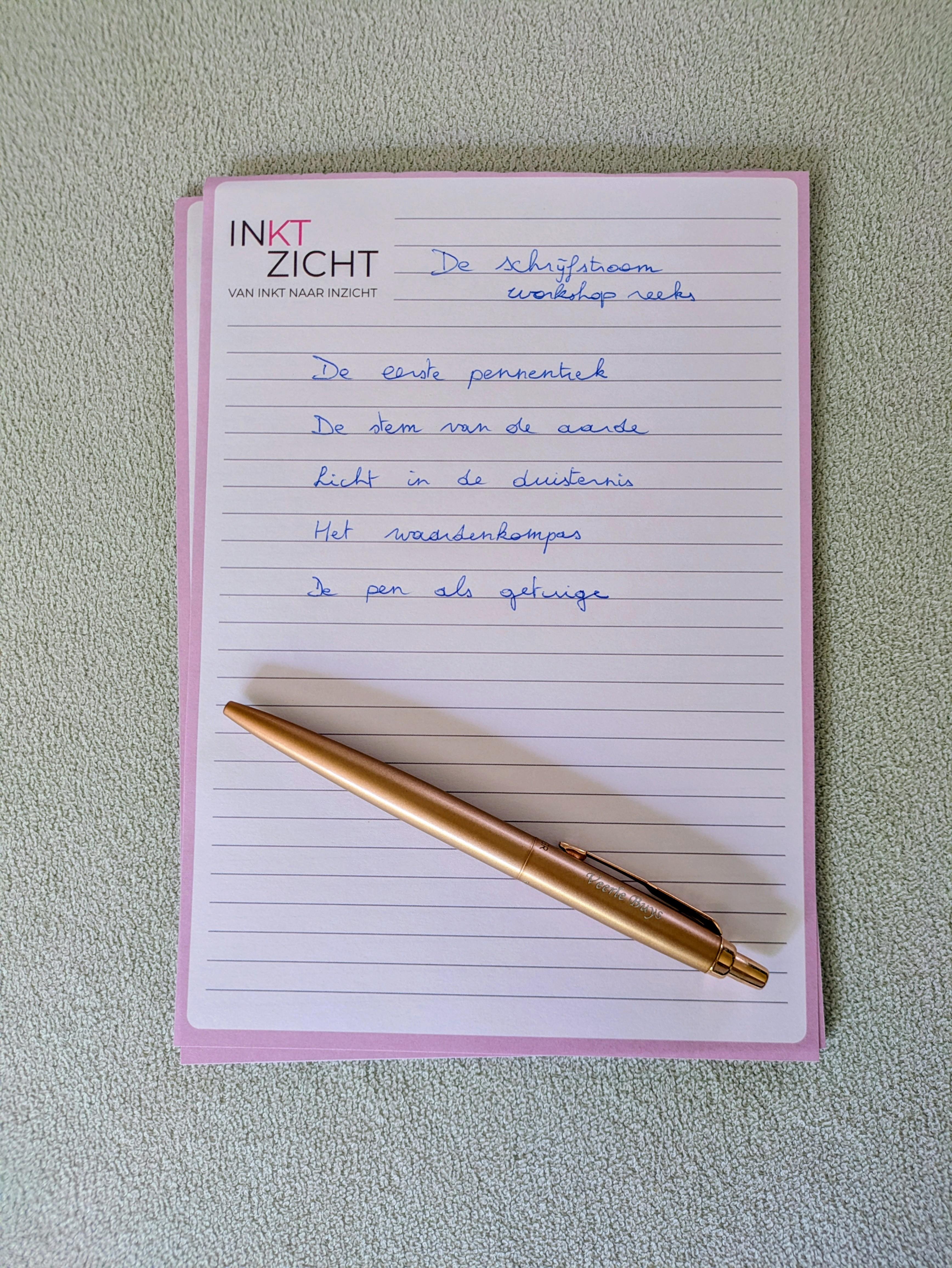 Schrijfworkshop: licht in de duisternis - schrijven voor mentaal welzijn - Foto