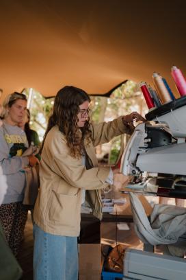 Live borduren op locatie