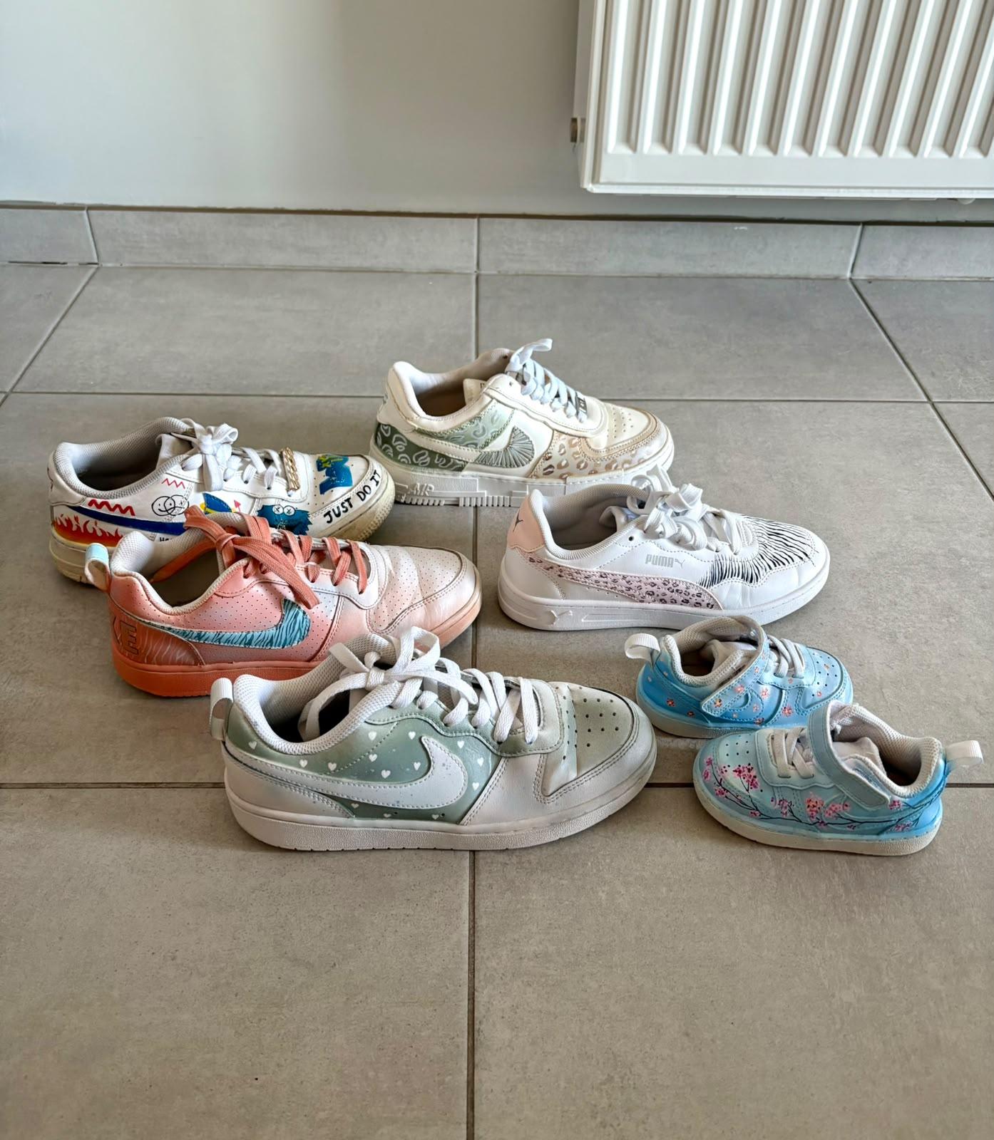 Sneakers customizen of pimpen 👟🎨 workshop - Foto