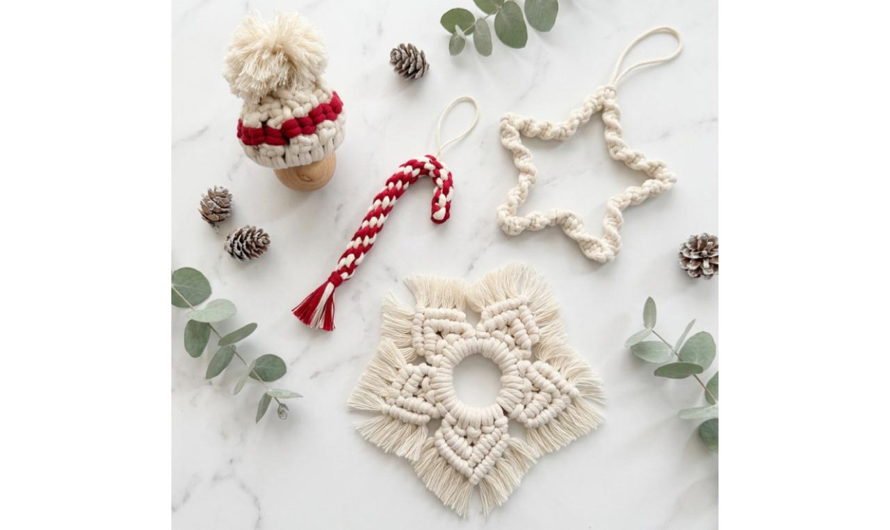 Macramé special Kerst Workshop - Foto