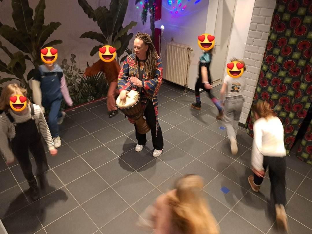 West-Afrikaanse dans - Foto