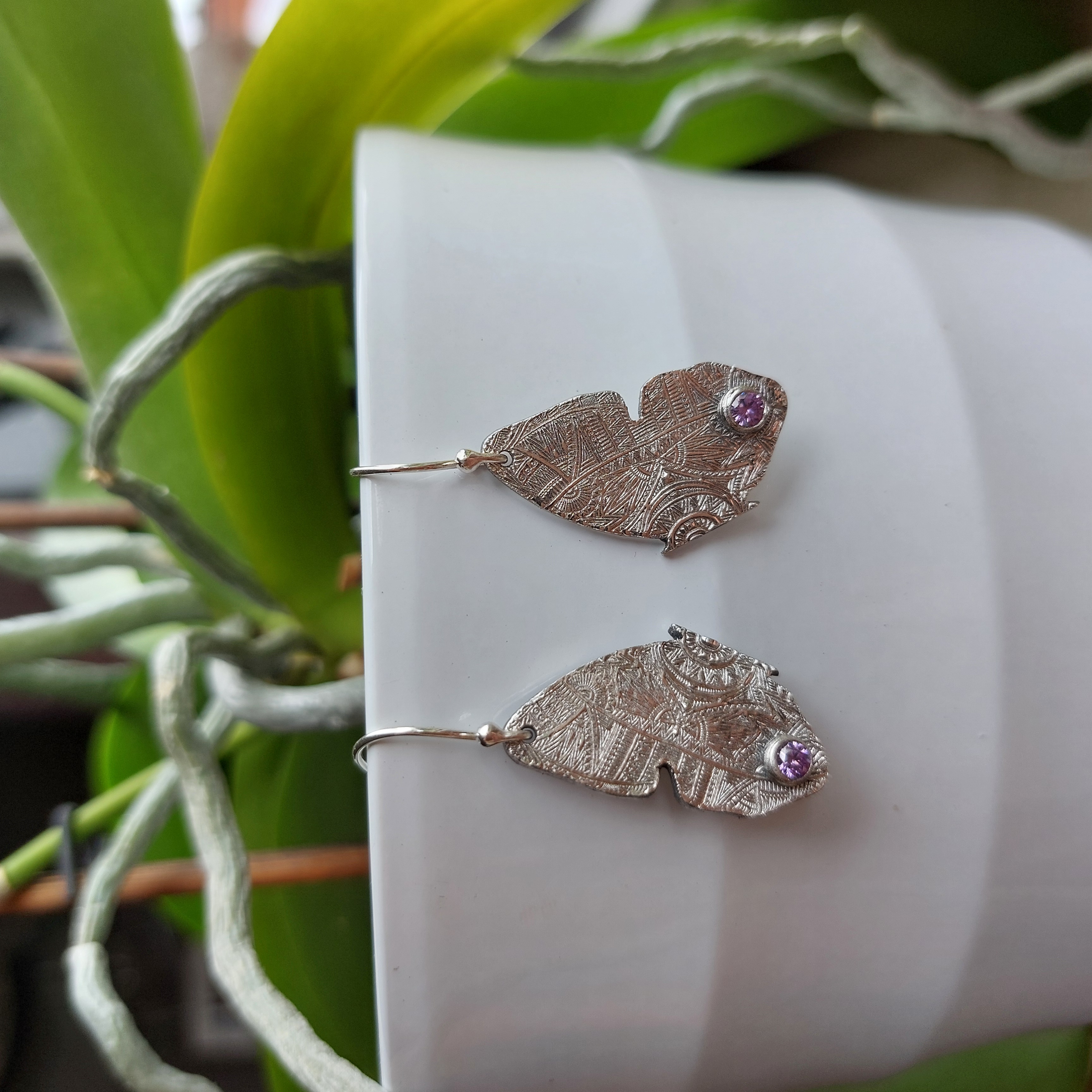 Zilverklei: Oorbellen en/of Hanger