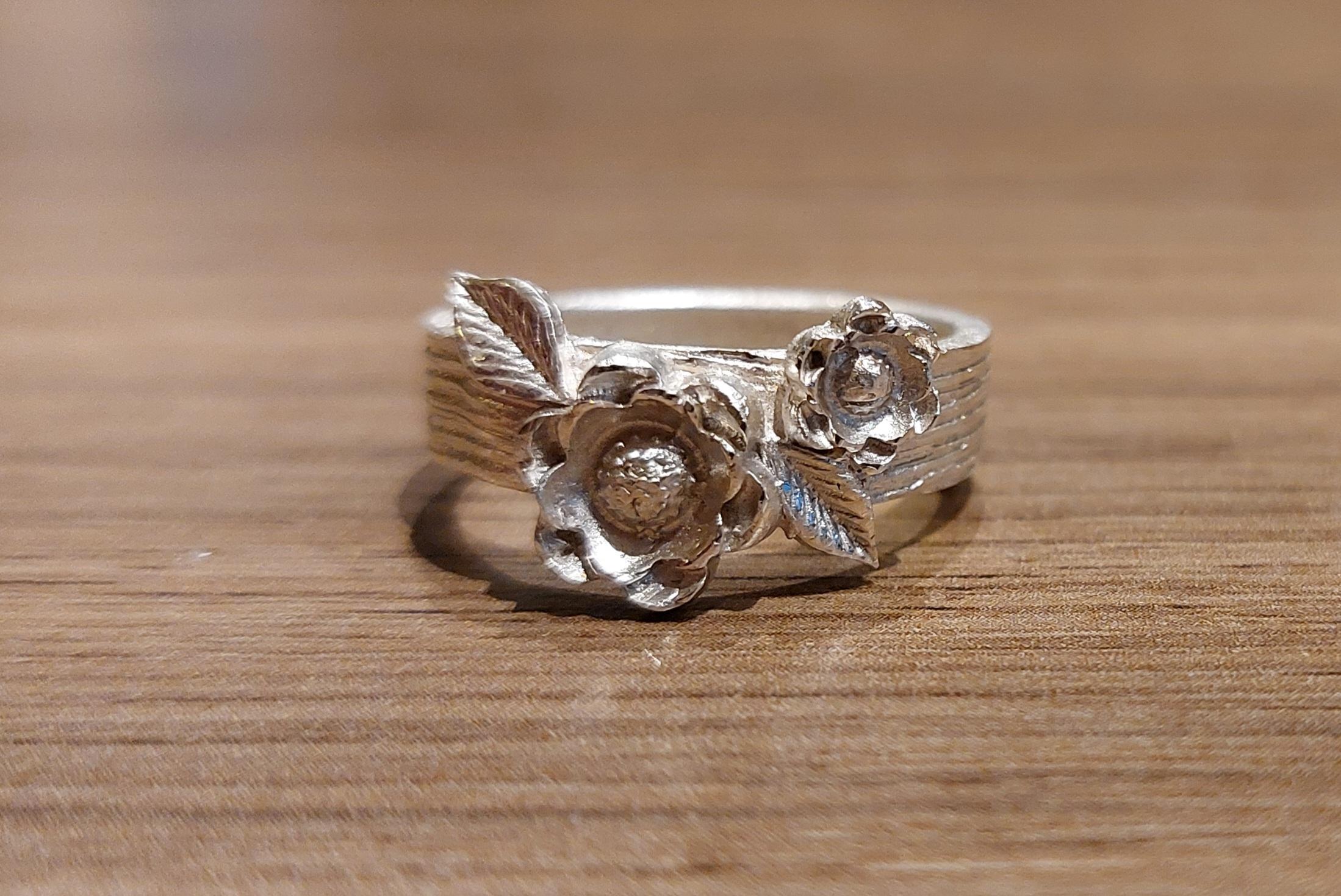 Zilverklei: Ring - Foto