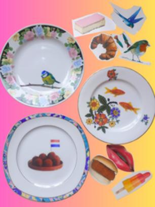 Toffe bordjes en tegels - upcycle workshop