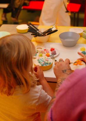 Ouder-kind workshop: Bento cake beschilderen met botercrème  @ WOLF