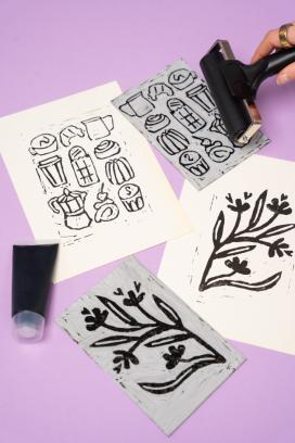 Workshop lino snijden - maak je eigen stempel