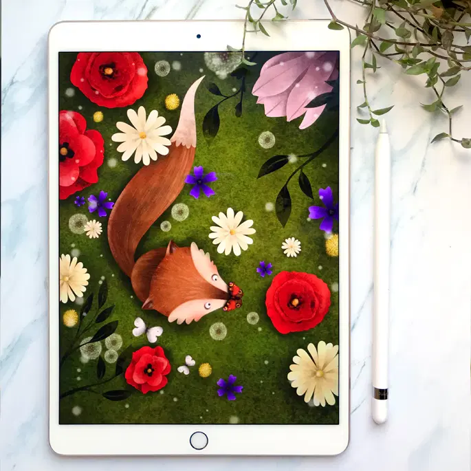 Cursus digitaal illustreren in Procreate