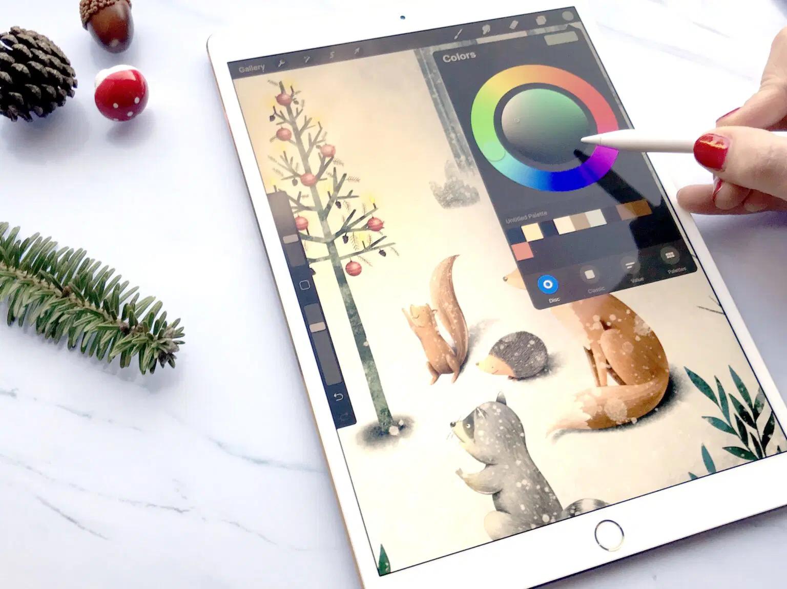 Cursus digitaal illustreren in Procreate - Foto
