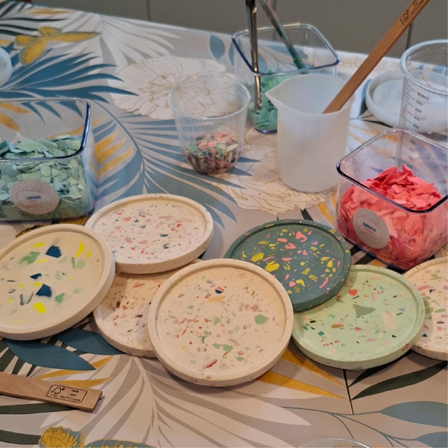 Terrazzo Mix & Match voor grotere groepen (+/- 2u) - Foto
