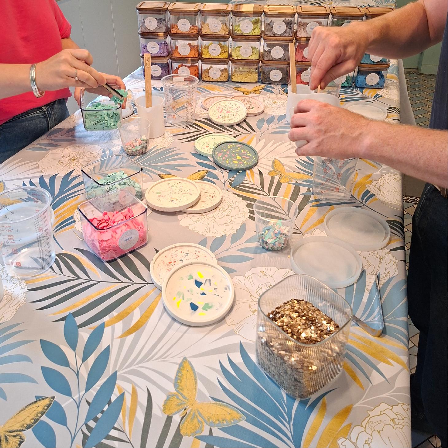 Terrazzo Mix & Match voor grotere groepen (+/- 2u) - Foto