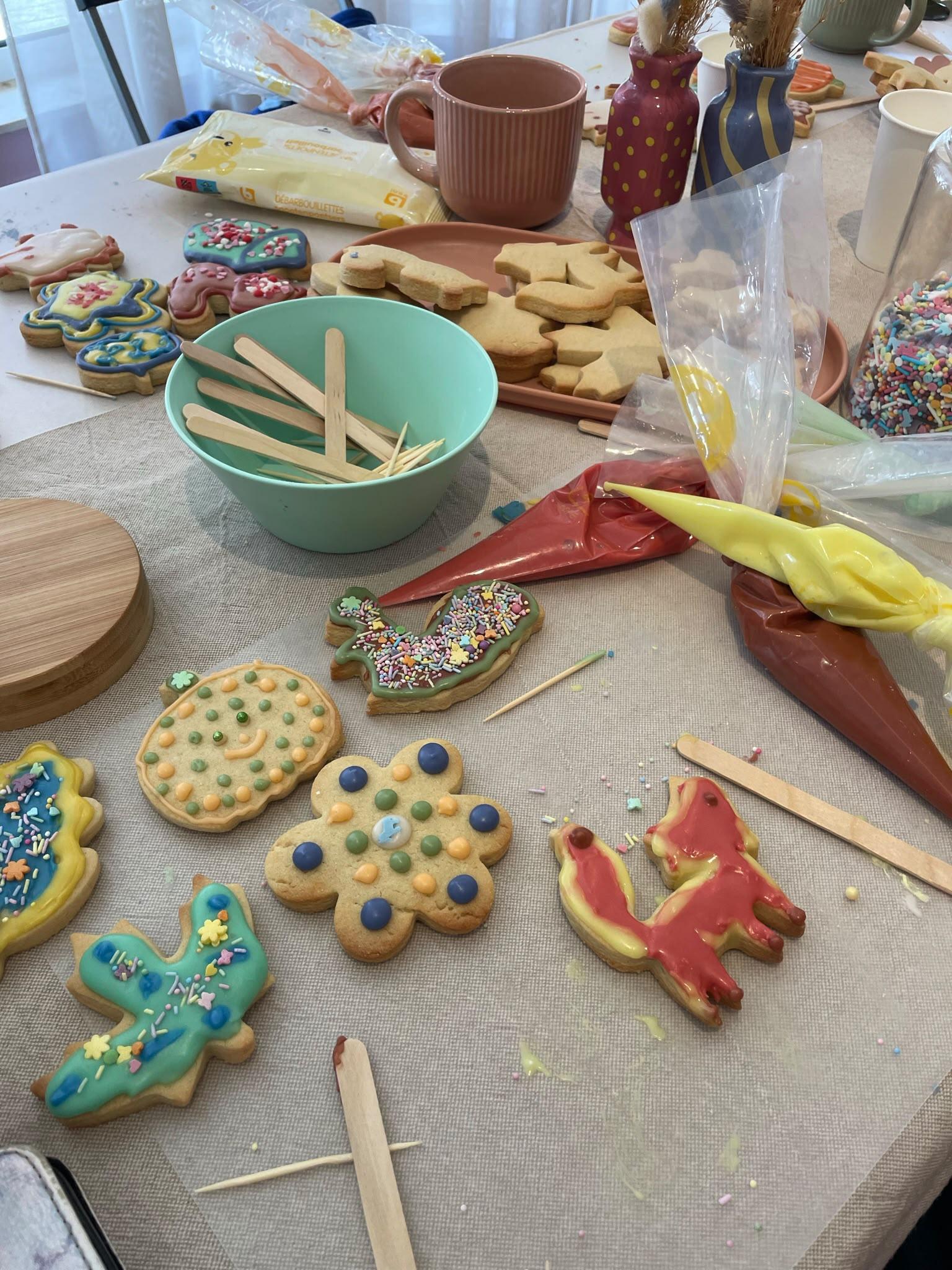 Creatieve workshop koekjes versieren - Foto