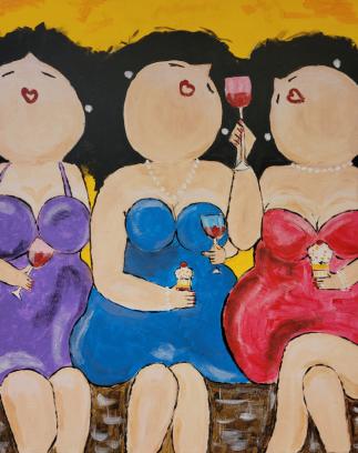 Dikke Dames Schilderen