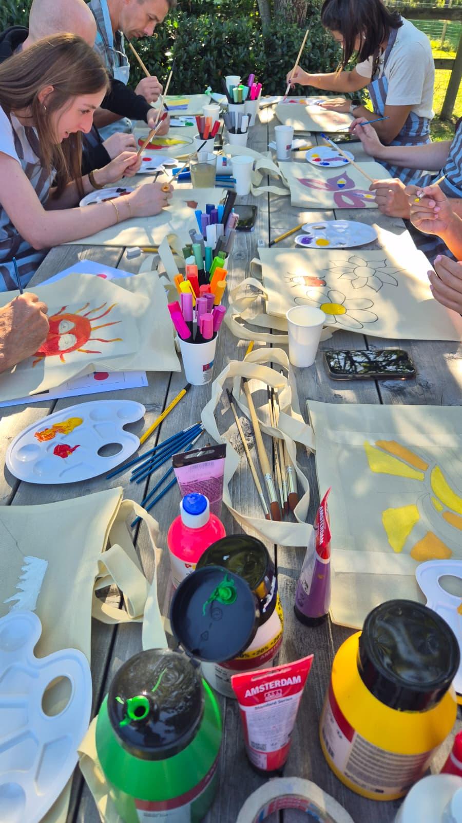 Paint & Pause | Creatieve schilderworkshop voor teams - Foto