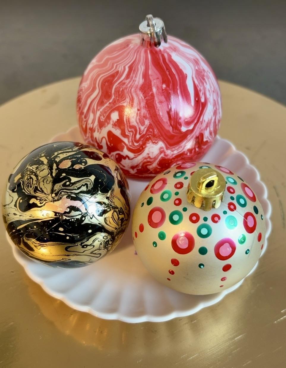 Creatieve kerstballen workshop - Foto