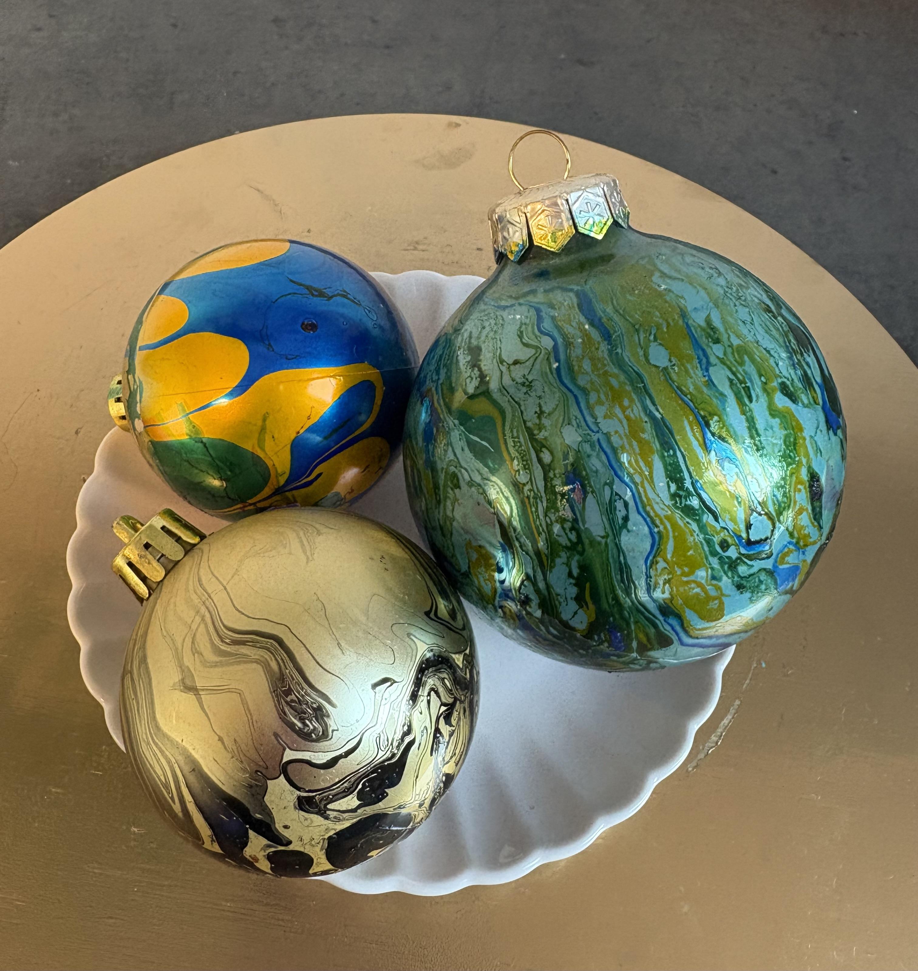 Creatieve kerstballen workshop - Foto