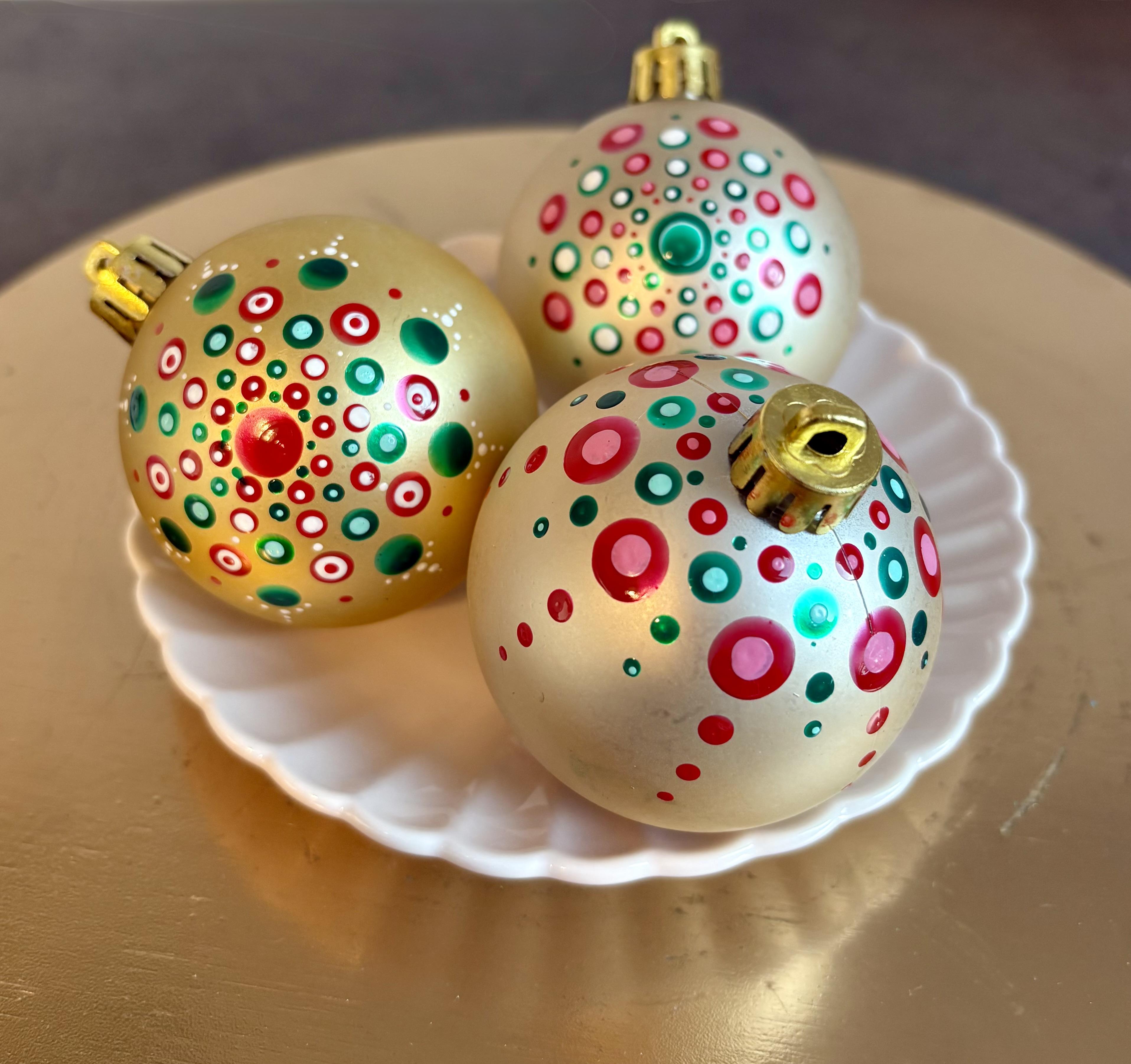 Creatieve kerstballen workshop - Foto
