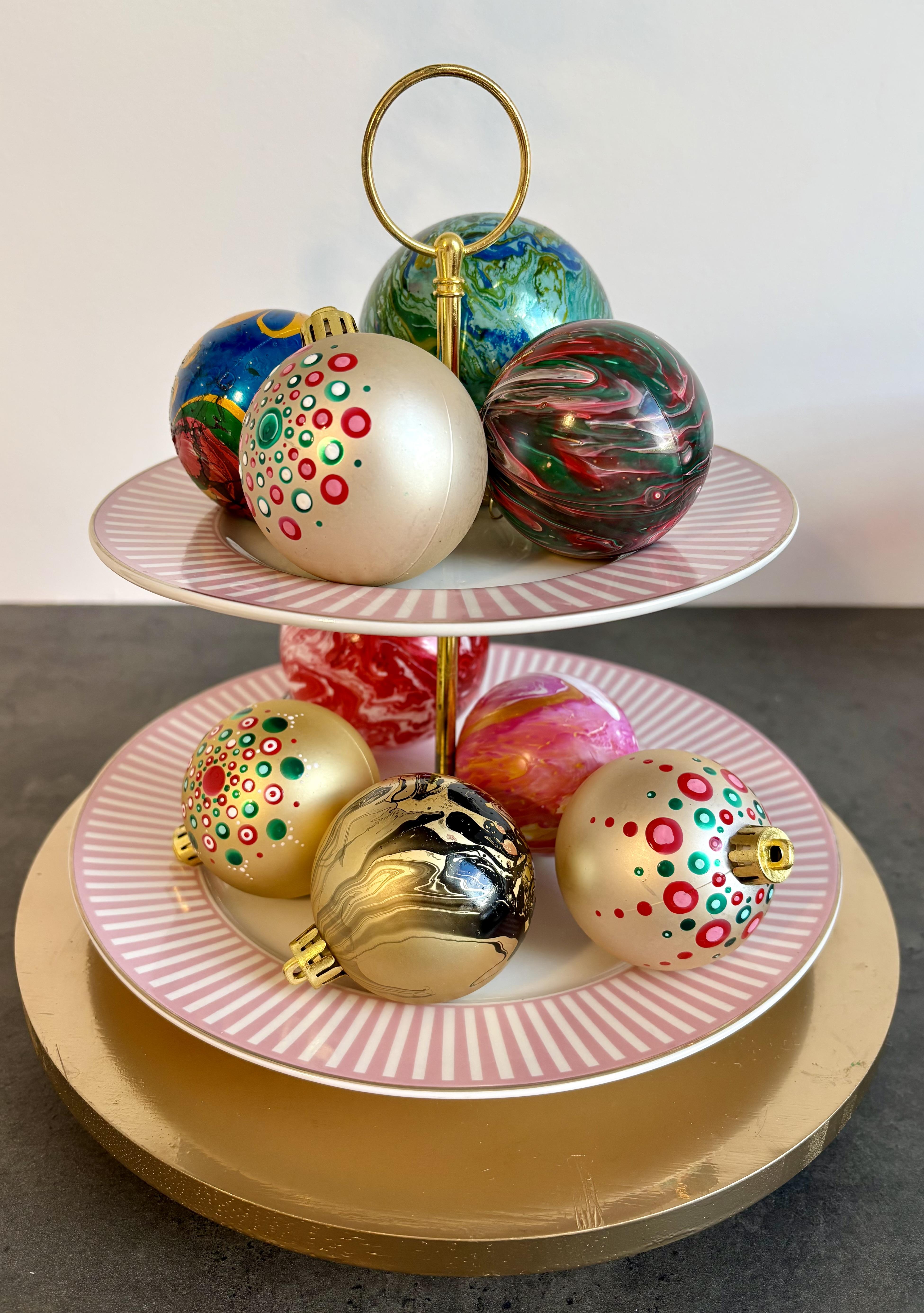 Creatieve kerstballen workshop - Foto