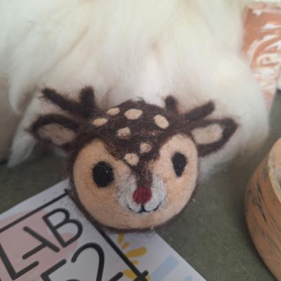 Workshop kerstballen vilten