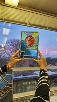 Workshop Glas in Lood raam maken