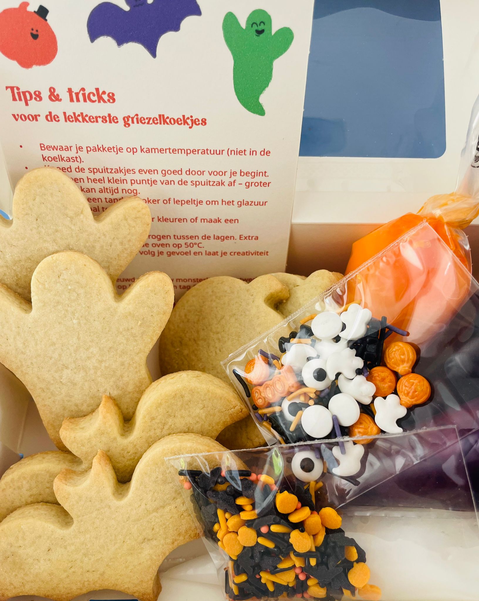 Halloween DIY Koekjespakket