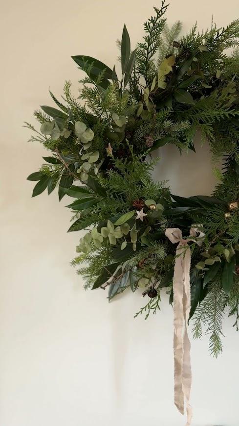 🎄 Workshop Kerstkrans vol kerstgroen - Foto