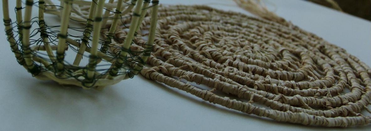 Raffia weven workshop: datum op aanvraag - Foto