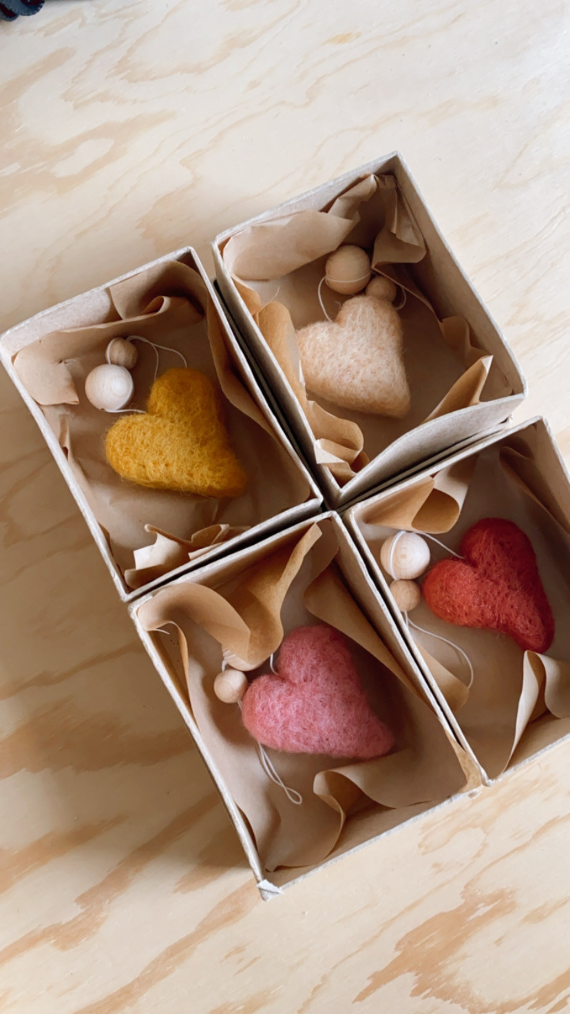 DIY Pakket Hartje van Wol - Foto