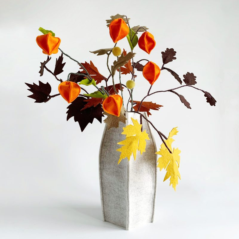 Online Workshop herfst "blad en bloem" - Foto