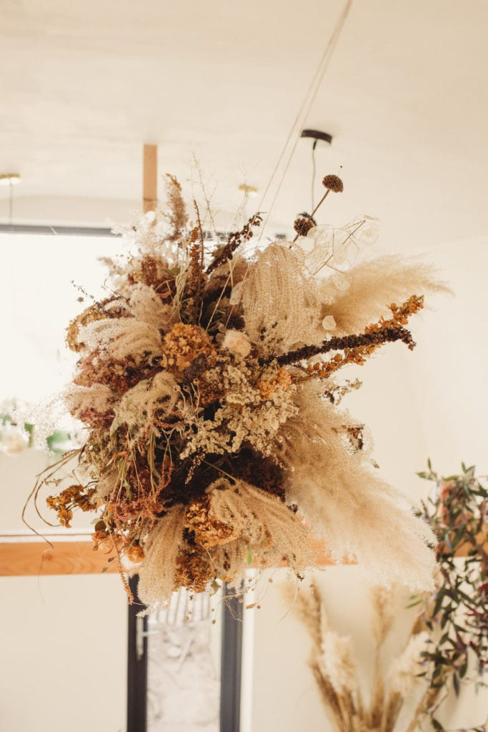 Workshop: Droogbloemen krans - Floral hoop - Foto