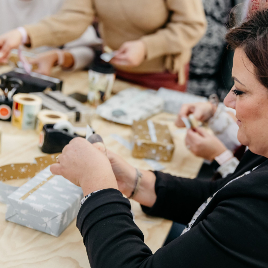 Inpakworkshop | Op locatie - Foto