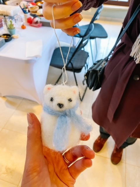 Vilten walk-in workshop voor events 🧶 - Foto