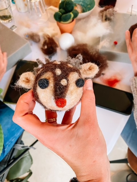 Vilten walk-in workshop voor events 🧶 - Foto