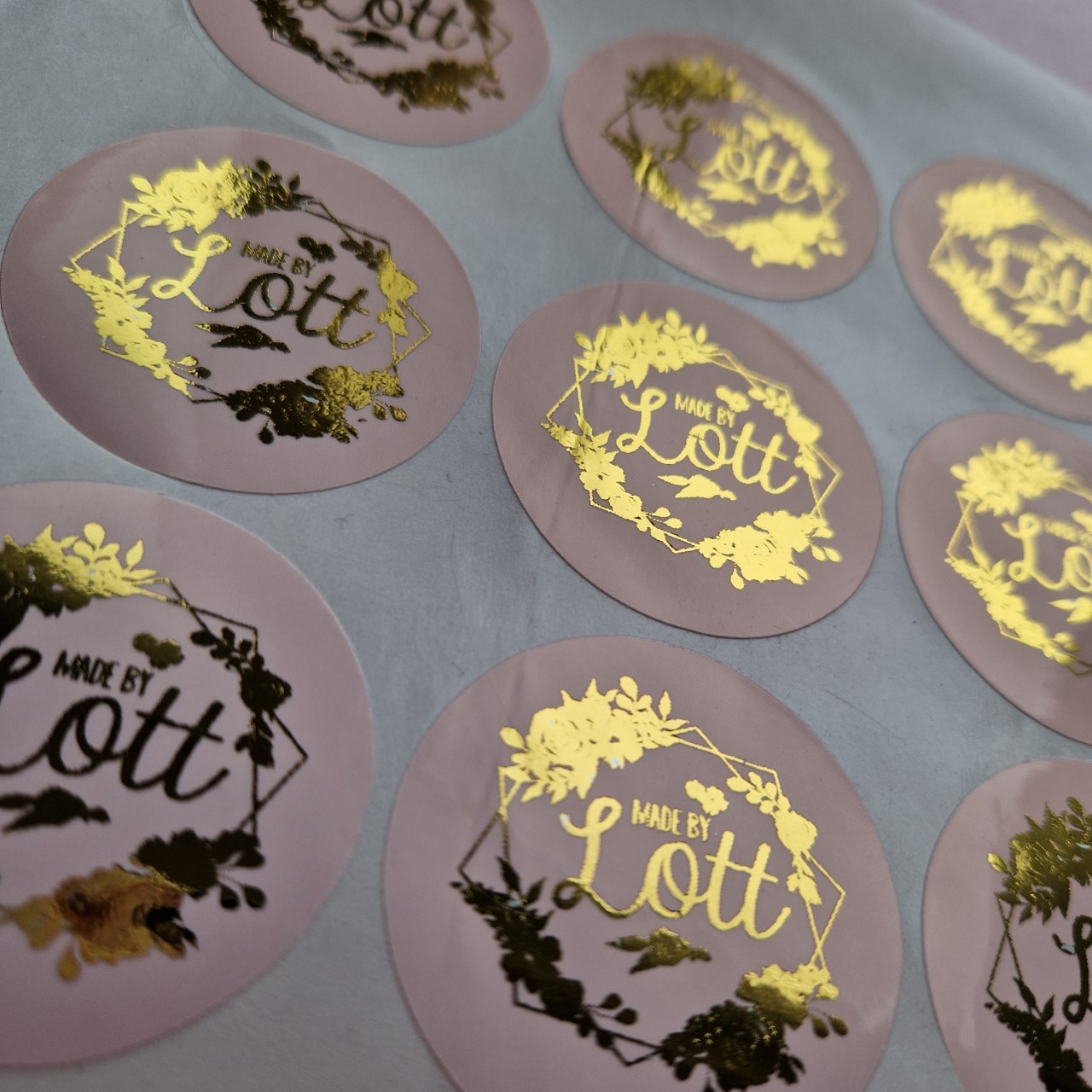 DIY pakket werken met foil techniek - Foto