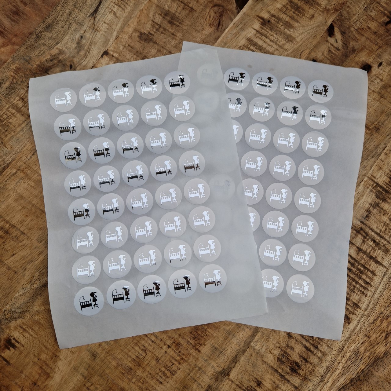 DIY pakket werken met foil techniek - Foto