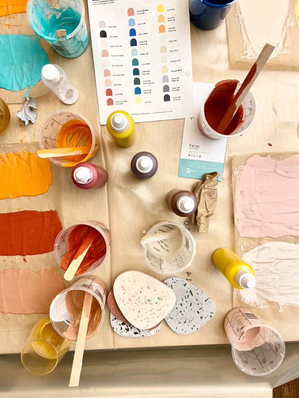 DIY Box - Terrazzo Kaarsen - Foto