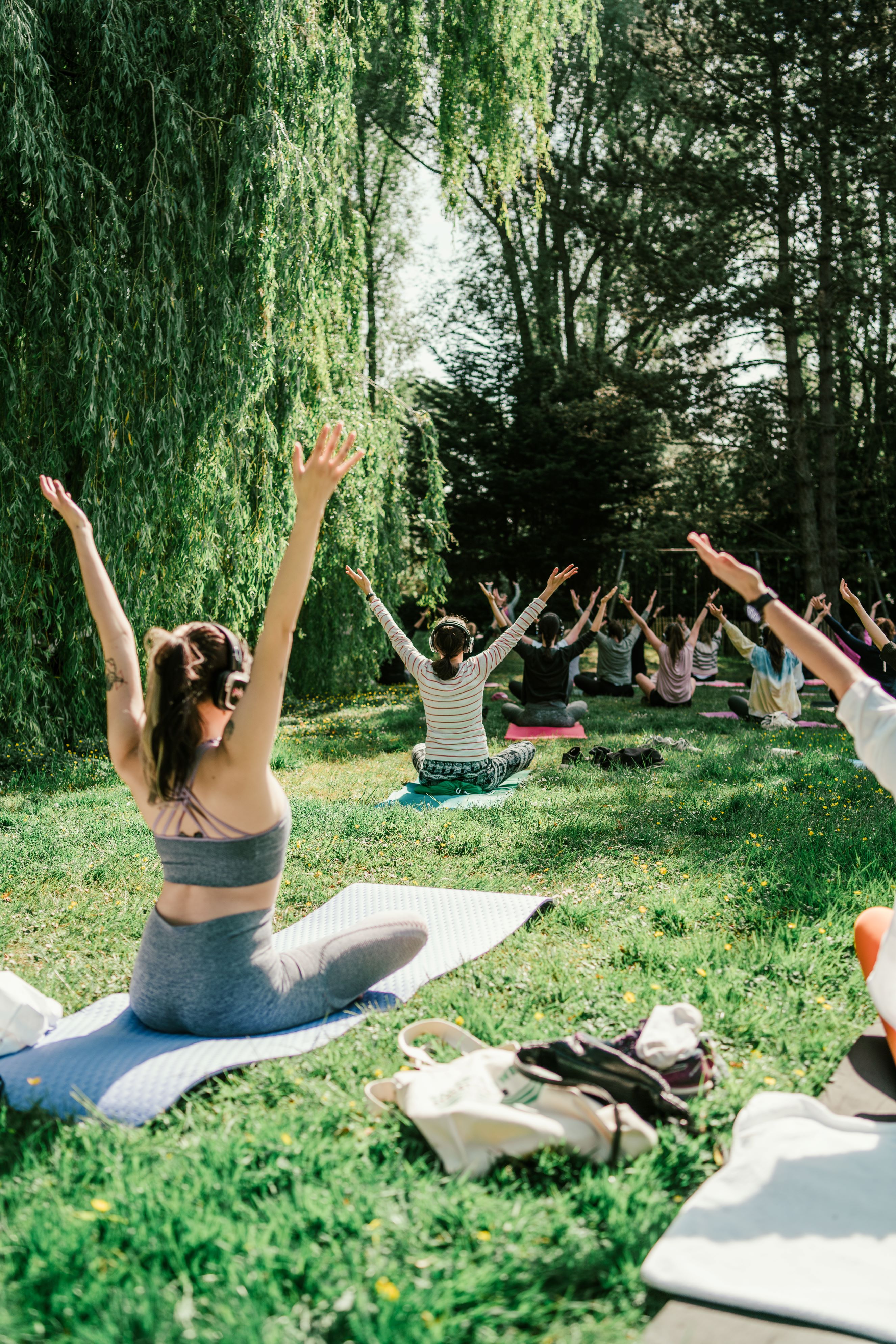 Workshop Silent Disco Outdoor Yoga