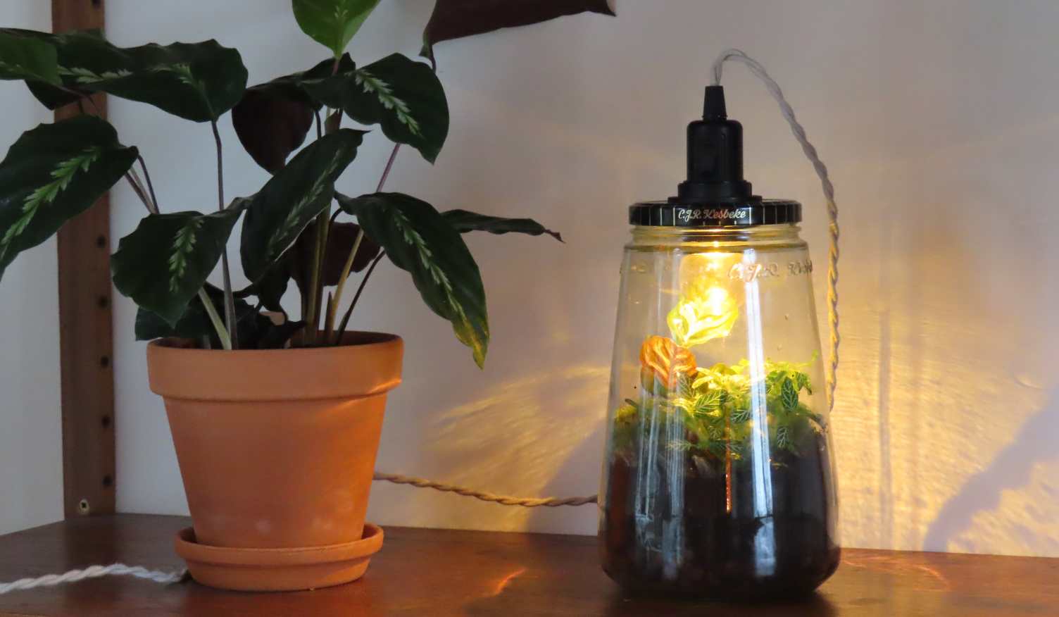 Kesbeke lamp - Maak je eigen lamp! - Foto