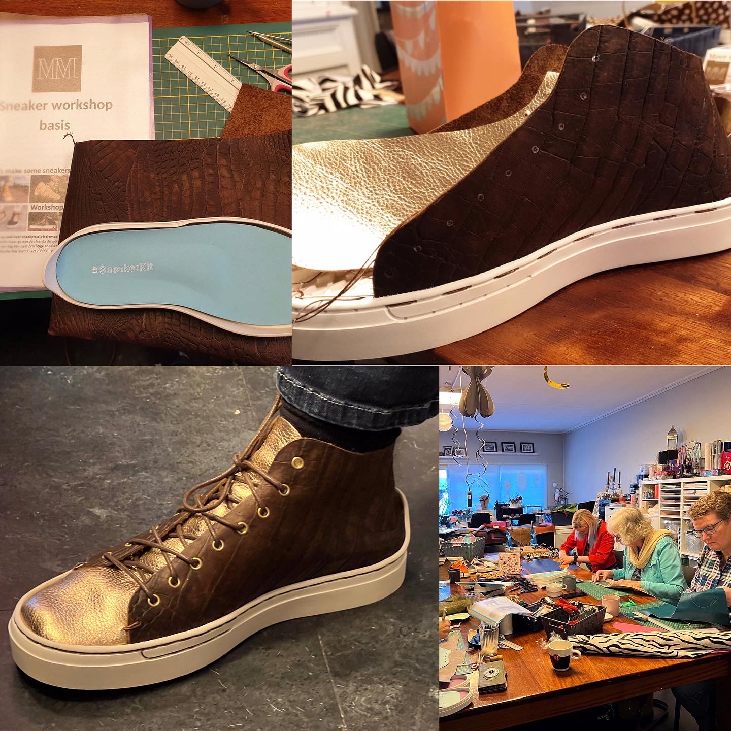 Workshop sneakers Basis (1 dag) - Foto