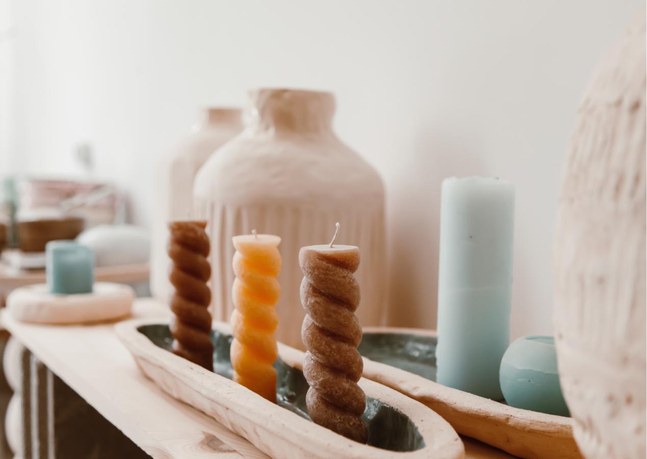 DIY Twisted candle in drie stappen